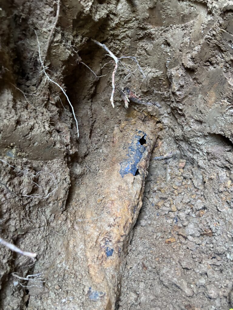 Sewer line excavation for commercial and multi-unit buildings