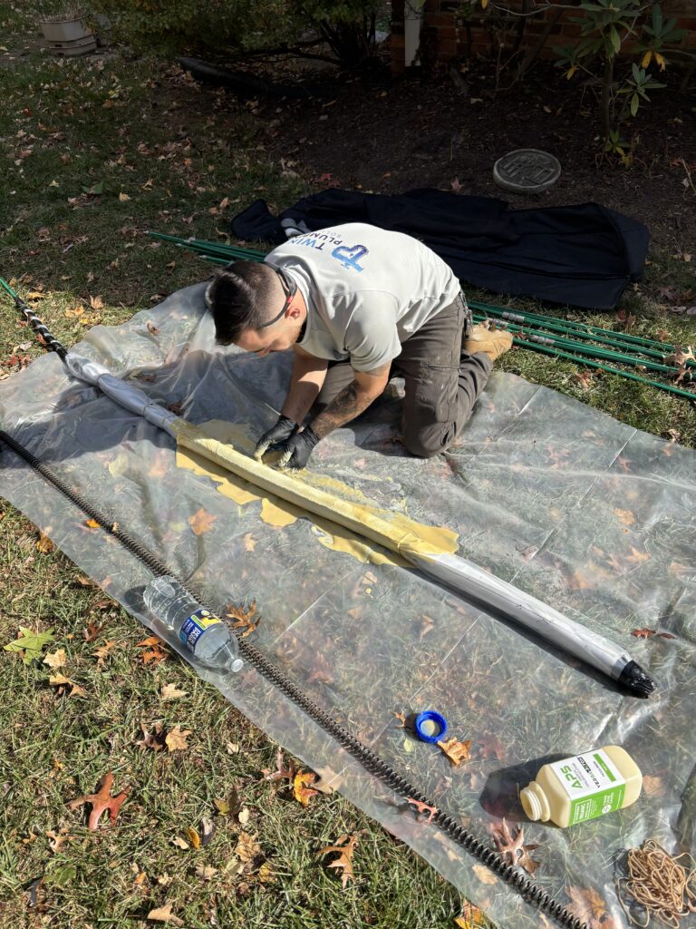 Aging clay and cast iron sewer pipe needing trenchless repair